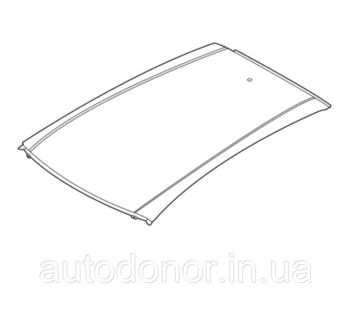 Дах зі стійками без панорамного люку Nissan Ariya (22-) G3112-5MPMA
