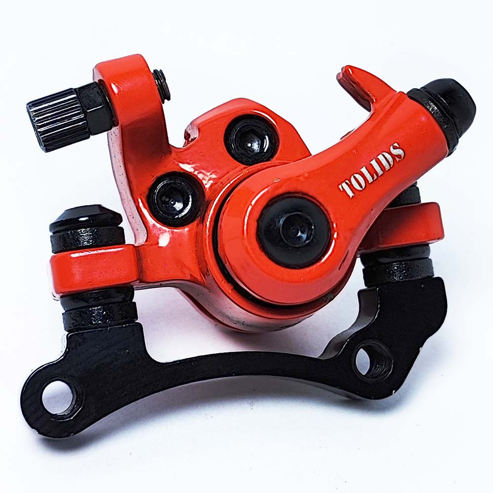 Гальмівний супорт на велосипед самокат червоний ТИП-В