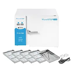 Сухожар місткий для великого салону краси Микростоп ДП-20 PRO на 5 полиць