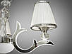 Класична люстра зі світними ріжками 228329/3 (хром,), фото 3
