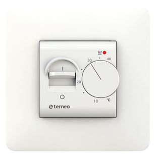 Терморегулятор terneo mex unic, білий