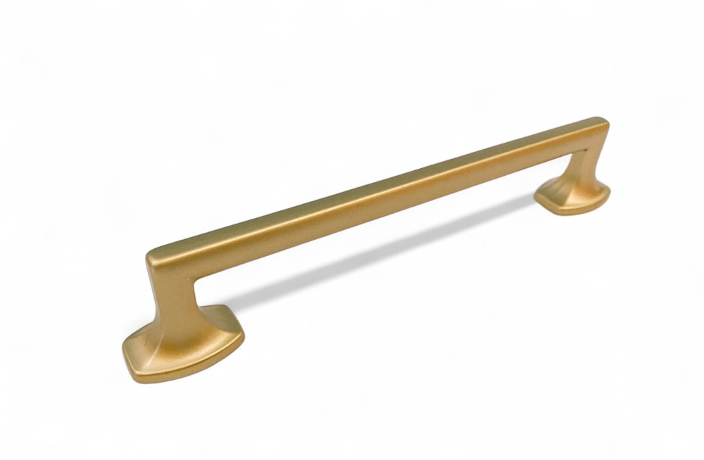 Ручка-скоба Elegance Line Oro сучасна класика GU-W8131 матове золото 128 мм