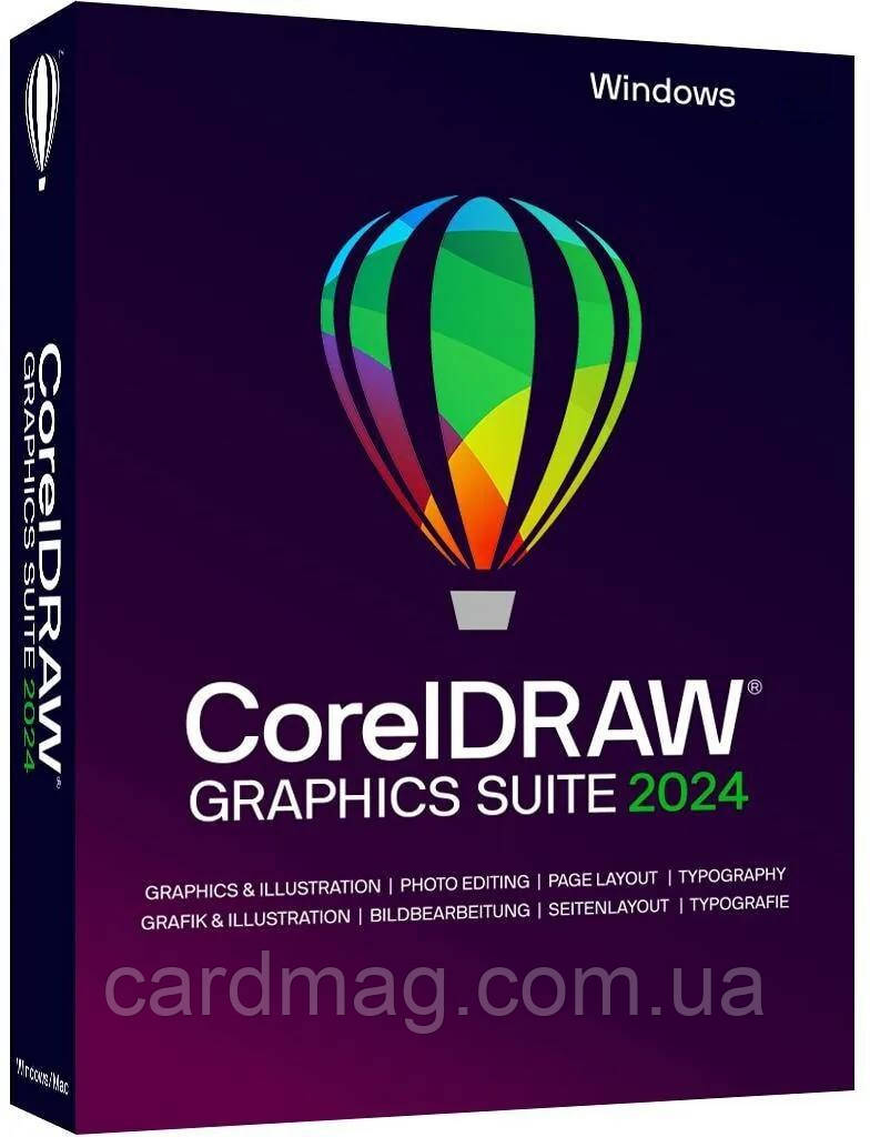 CorelDRAW Graphics Suite + Technician 2024 Lifetime на 2 Windows ПК (Довічний ліцензійний ключ)