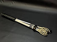 Набір шампурів "Лев" (в шкіряному сагайдаку), фото 3