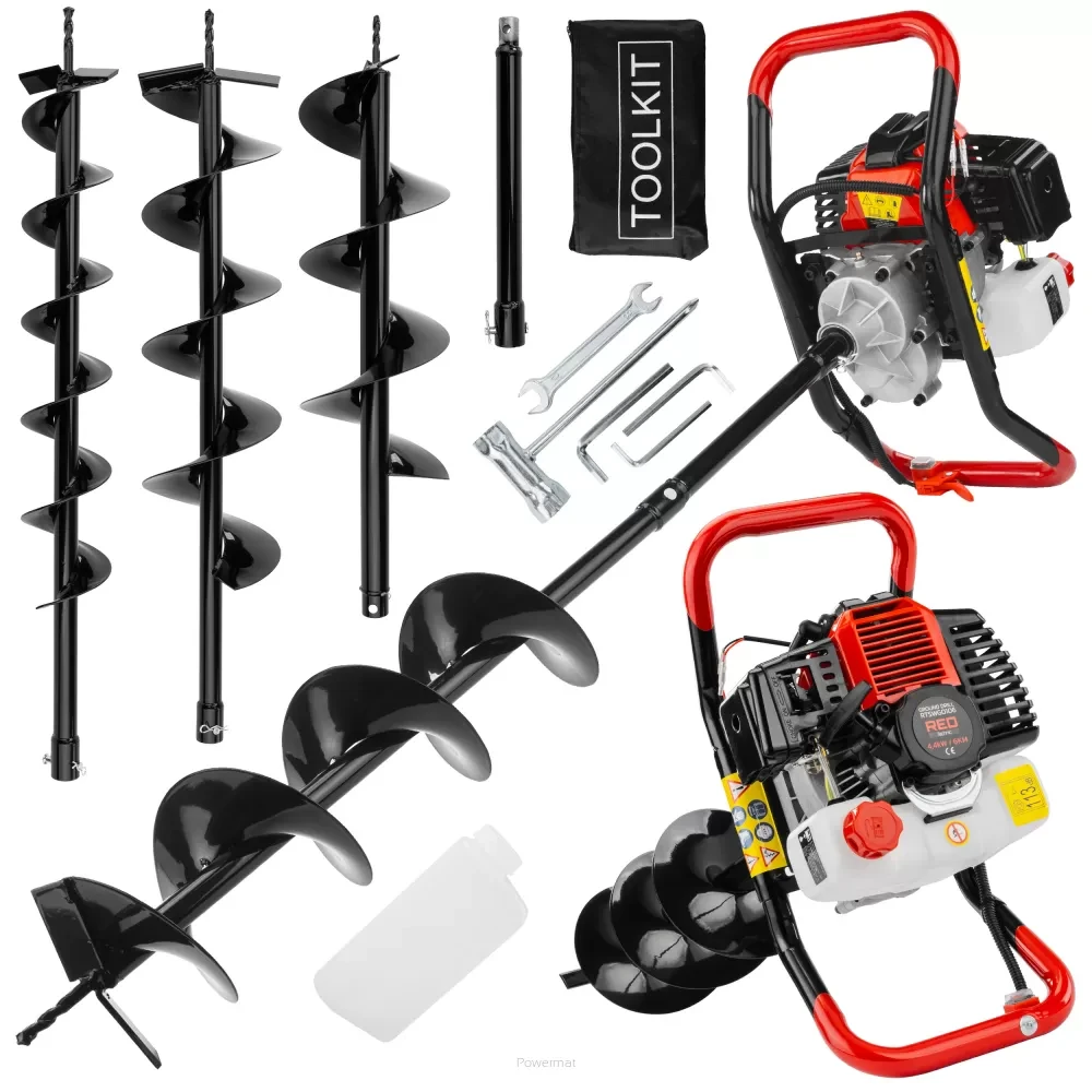 Мотобур RED TECHNIC RTSWG0106