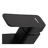 Змішувач для умивальника Zerix LEB1-123 Black (кол. чорний) (ZX5570), фото 2