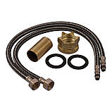 Змішувач для умивальника Zerix LEB1-123 Black (кол. чорний) (ZX5570), фото 4