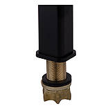 Змішувач для умивальника Zerix LEB1-123 Black (кол. чорний) (ZX5570), фото 5