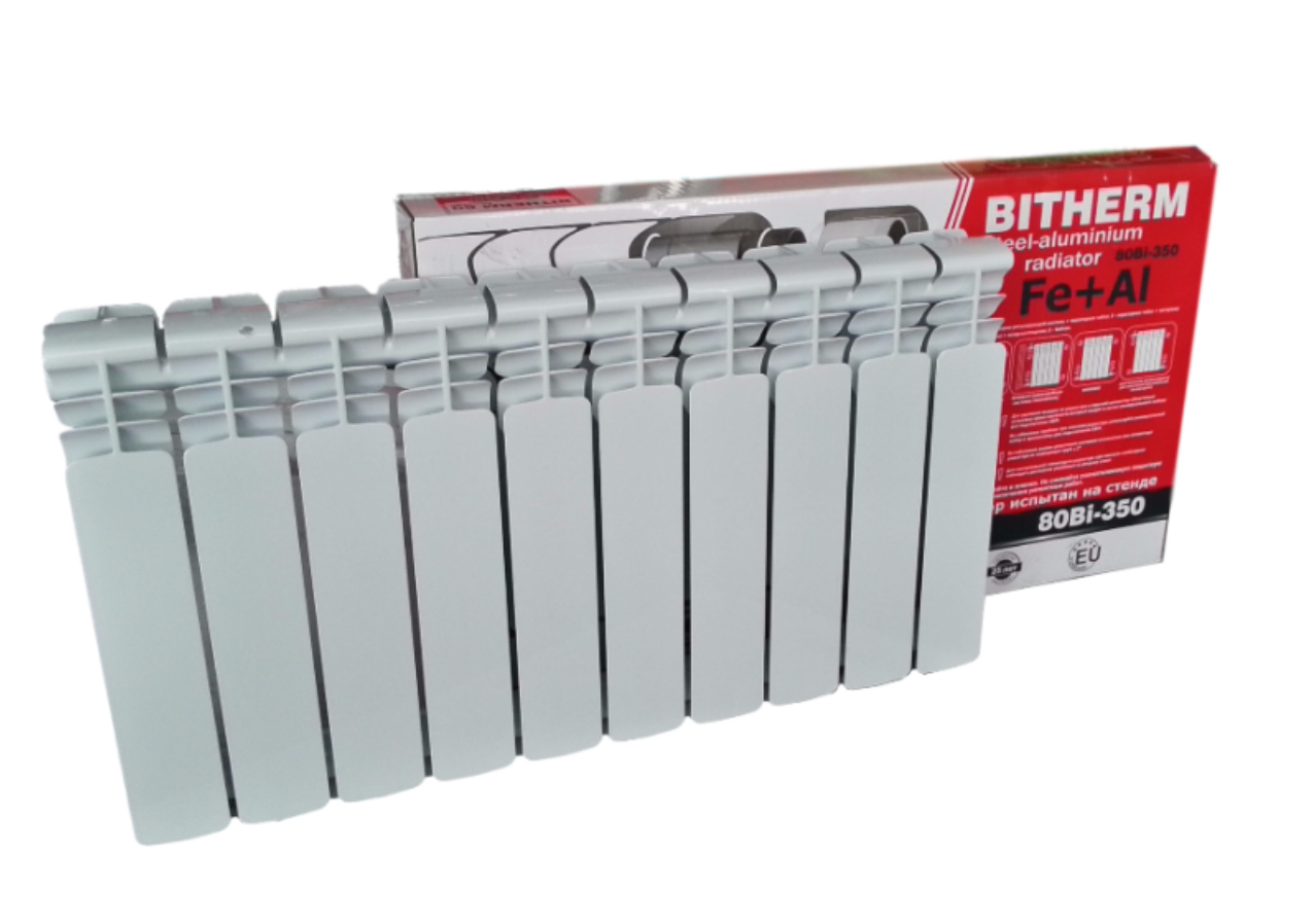Радіатор Біметалевий Bitherm Euro 350х80 (Польща)