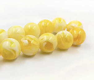 Чотки з бурштину RESTEQ 33 намистини з металевим китицем — турецькі бурштинові чотки з намистинами 16 мм, фото 2