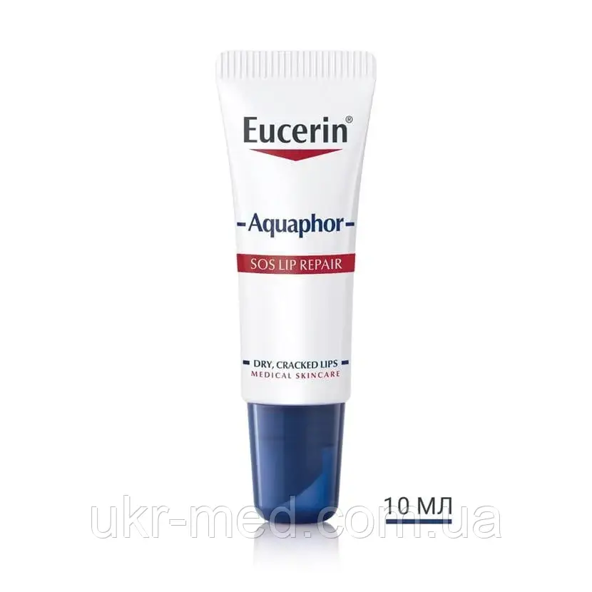Бальзам для губ Eucerin Aquaphor заспокоюючий, відновлюючий 10мл. 63875