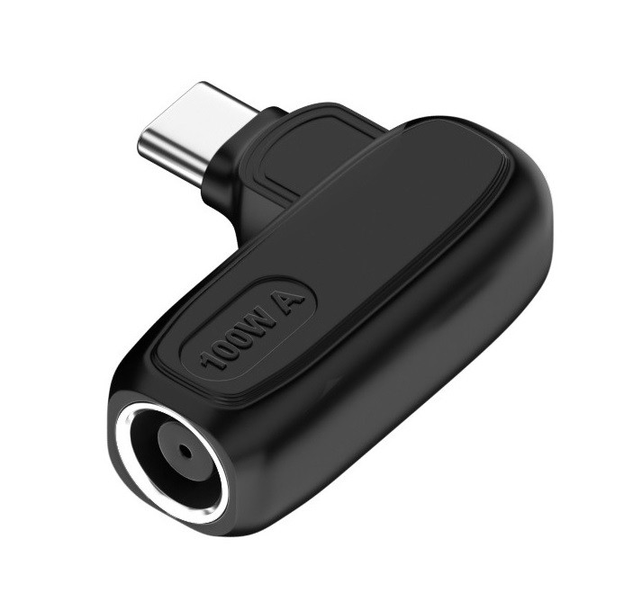 Адаптер із DC 7.9×0.9 на Type-C 100W E-marke перехідник перетворювач живлення для заряджання ноутбука від повербанка блока живлен