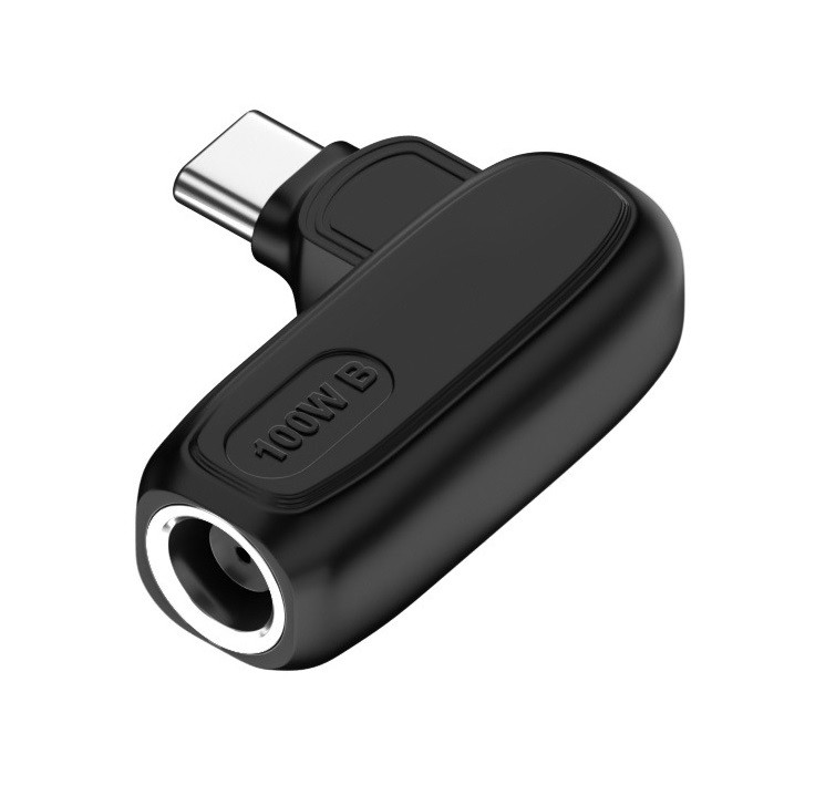 Адаптер із DC 7.4×0.6 на Type-C 100W E-marke перехідник перетворювач живлення для заряджання ноутбука від повербанка блока живлен