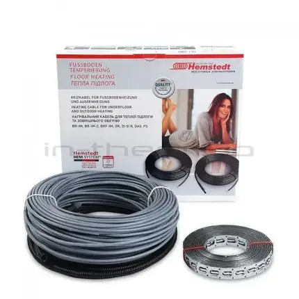 Тонка тепла підлога під плитку Hemstedt Di Si R 1,0 м кв./150 Вт, фото 2