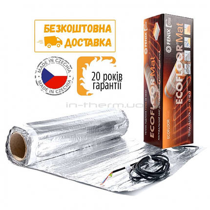 Алюмінієвий мат під ламінат FENIX ALL MAT 1,0 м кв./140 Вт, фото 1