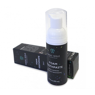 Зубна піна паста MAGIC SMILE FOAM Меджик Смайл