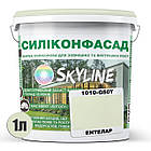 Кольорова Фасадна Силіконова Фарба «Силіконфасад» SkyLine 1010-G50Y Ентелар 1л, фото 3