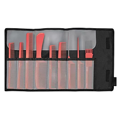 Набір гребінців в чохлі Jaguar A-Line Ion Coral (A-599-12 )