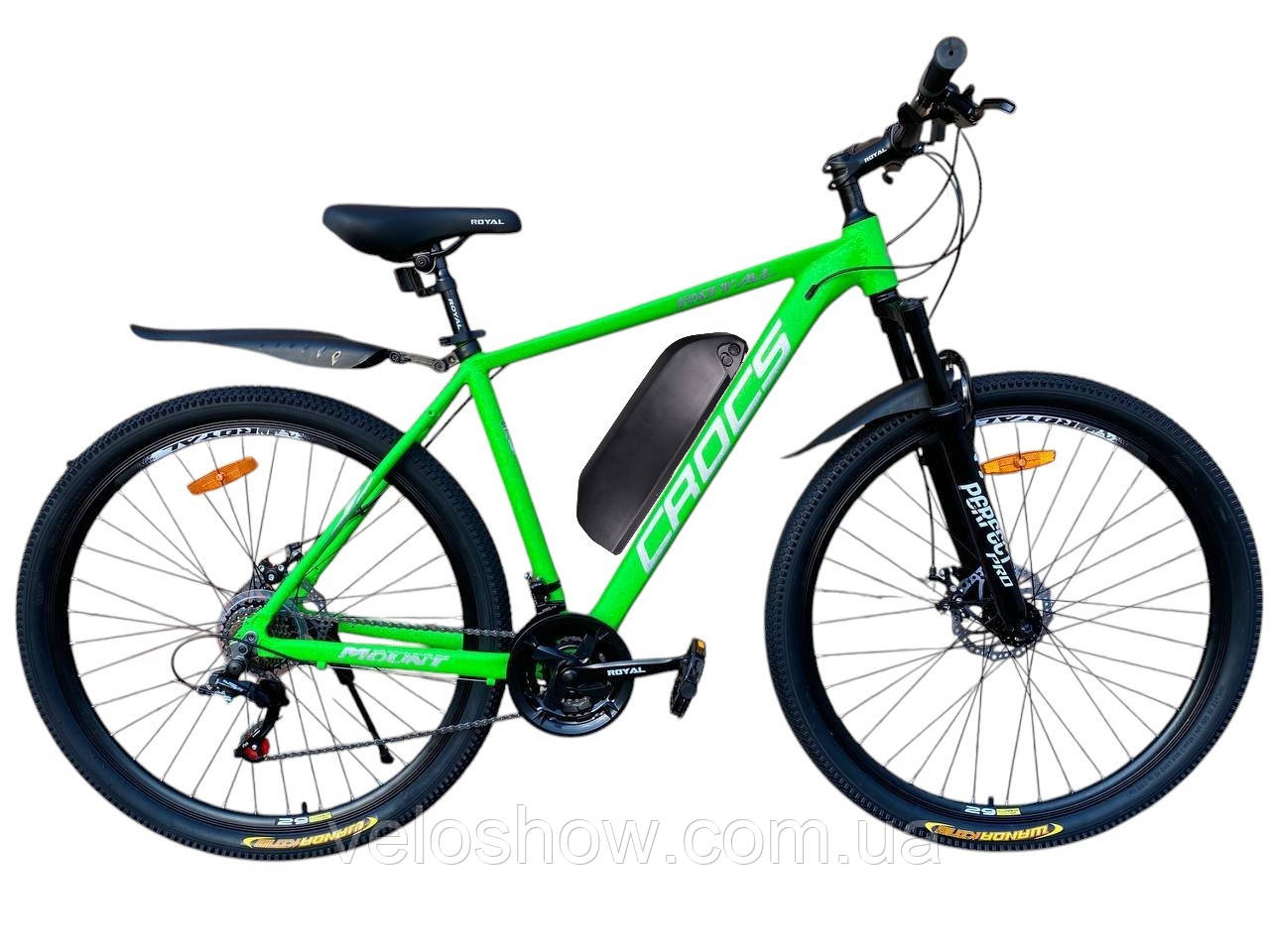 Електровелосипед 29 Crocs 500W, 48V10AH, 18A мотор MXUS з дисплеєм алюмінієве гірське дискове гальма Royal