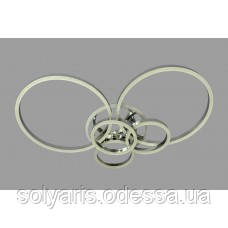 Люстра стельова 55029-2-3 CH хром, фото 1