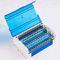 Кросс-модуль 4Х15 груп TAKEL, шина N нульова в корпусі надинку 502975 Такел, розподільний