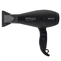 Фен для волосся Tecno Dry Boss 6000 Soft Touch Black, 2500 Вт (BOSSX806E)