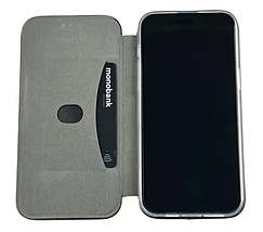 Чохол книжка Elegant book для Motorola G04S / темно-синій, фото 5