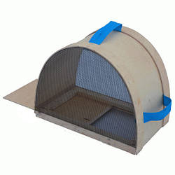 Роївня для бджіл 420х330х260 мм Контейнер для рою Пастка для рою бджіл Пасічна роївня Легка роївня з ручками