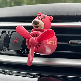 Ароматизатор до машини Merry Bear, рожевий