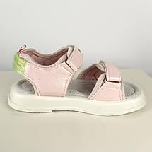 Дитячі босоніжки для дівчинки з м’якою устілкою та липучками Tom.m розмір 30 - устілка 19,5 см, фото 4