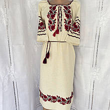 Сукня жіноча вишита в українському стилі ручної роботи Калина