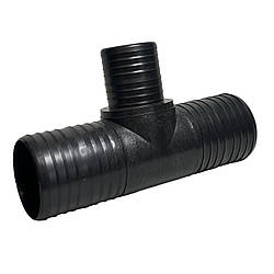 Трійник редукційний для рукава LFT 100х75х100 мм ( 4"х3"х4" )