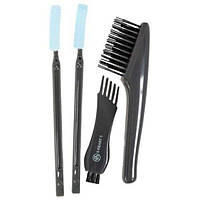 Набір для чистки розчісок Scalp Brush Сleaning Brush set (сірий)