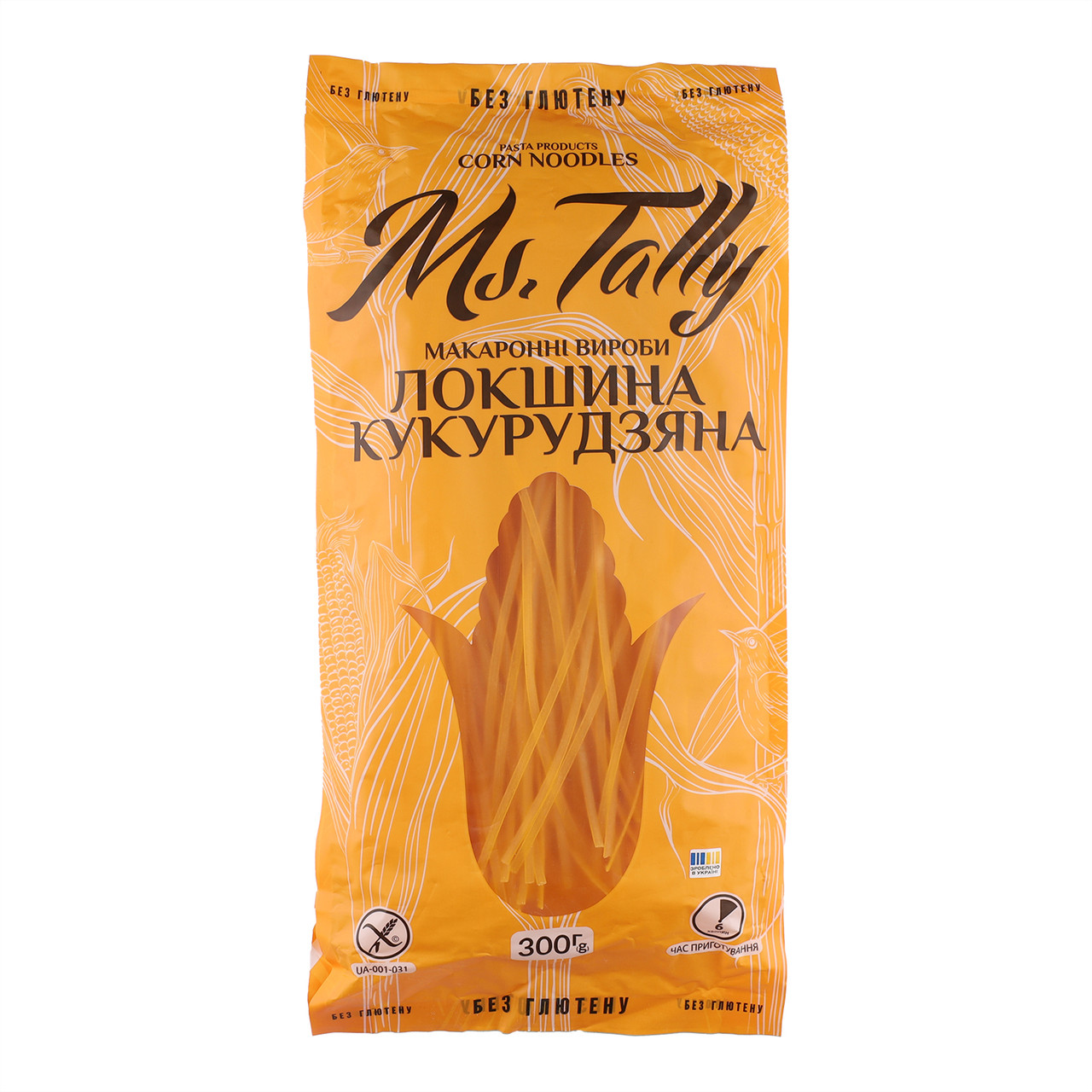 Локшина кукурудзяна MsTally, 300 гр