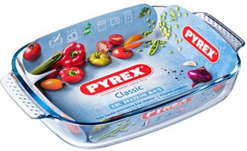 Форма для запікання скло прямокутна 35*23*6см/2,6л PYREX (5436469/6797383)