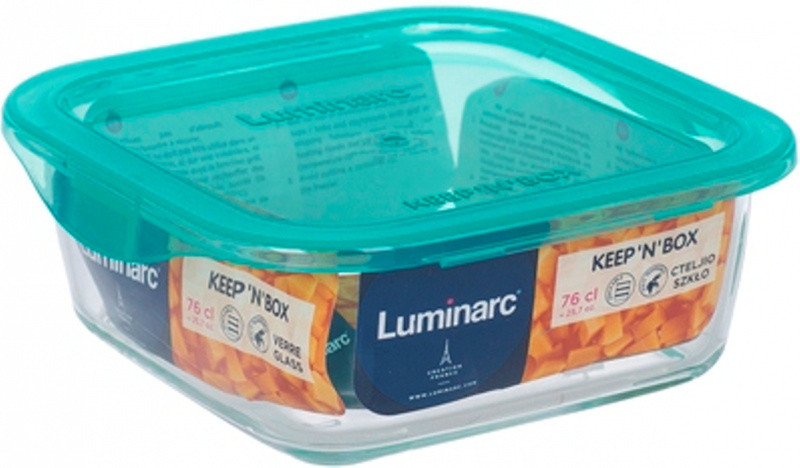 Форма для зберігання 380мл Luminarc KEEP'N BOX квадрат (5522)