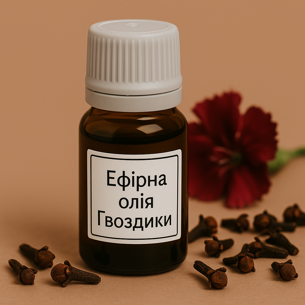 Ефірна олія Гвоздика 10 мл, Проміс-Плюс
