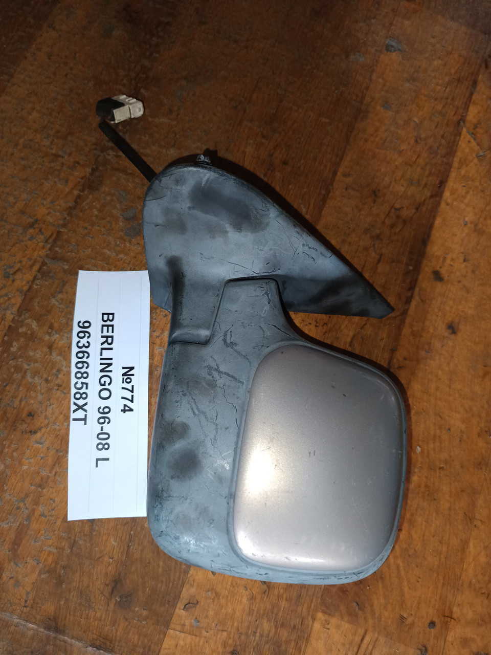 №774 Зеркало ліве 96366858XT для Citroen Berlingo 96-08