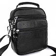 Чоловіча чорна шкіряна сумка-барсетка на кожен день Bexhill A25-228C _ bags25, фото 2