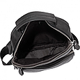 Чоловіча чорна сумка-барсетка з натуральної шкіри Tiding Bag M2237A _ bags25, фото 5