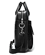 Чоловіча шкіряна сумка для ноутбука та документів чорна Tiding Bag RD-23134 _ bags25, фото 8