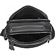 Чоловіча шкіряна сумка-месенджер через плече Tiding Bag A25-3278A Чорна _ bags25, фото 8