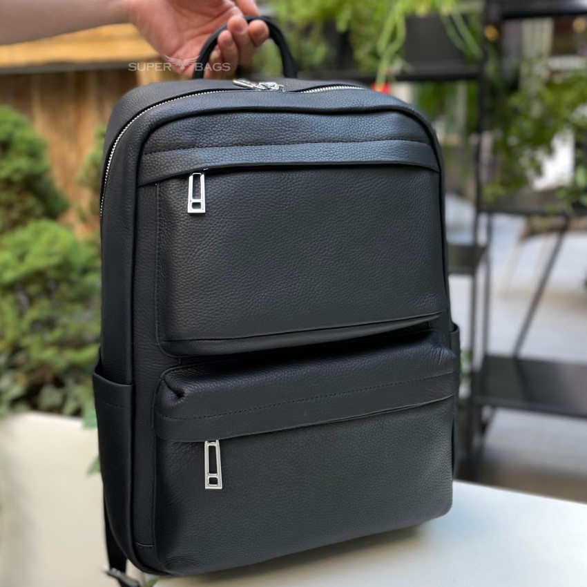 Чоловічий шкіряний  рюкзак для ноутбука і подорожей Tiding Bag SB-133863 _ bags25, фото 1