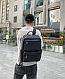 Чоловічий шкіряний  рюкзак для ноутбука і подорожей Tiding Bag SB-133863 _ bags25, фото 8