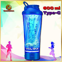 Електричний спортивний шейкер VOLTRX VortexBoost 600 мл Tritan без BPA зелений USB Type-C зарядка