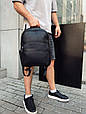 Чоловічий міський шкіряний рюкзак чорний Tiding Bag 60320 _ bags25, фото 10