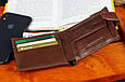 Чоловічий портмоне з натуральної шкіри ST Leather B104 Коричневий _ bags25, фото 7