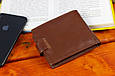Чоловічий портмоне з натуральної шкіри ST Leather B104 Коричневий _ bags25, фото 10