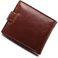 Коричневе чоловіче портмоне з натуральної шкіри з фіксацією ST Leather ST103 _ bags25, фото 3