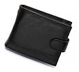 Чорне шкіряне чоловіче портмоне із затискачем для грошей Marco Coverna MC-2006H-1 _ bags25, фото 3